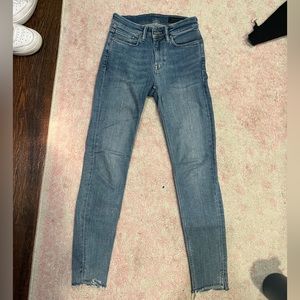 All Saints Grace Ankle Fray Jeans